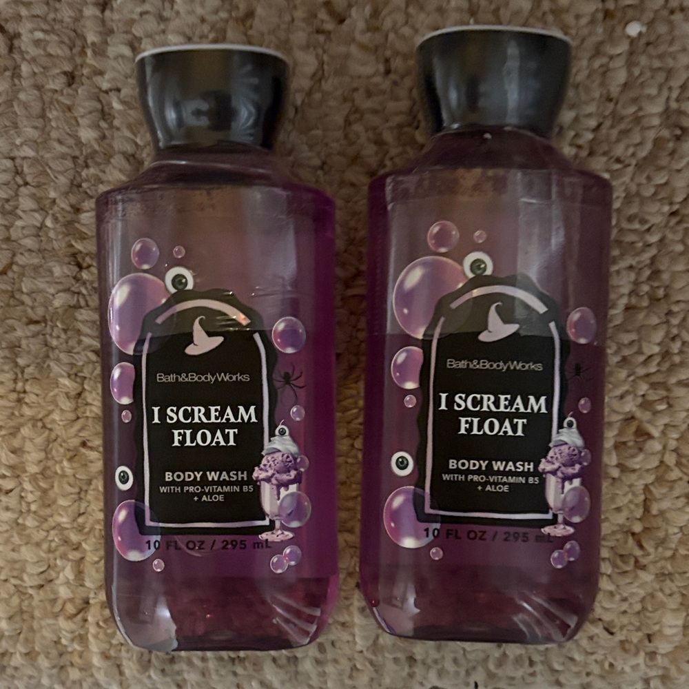 Bath and body I scream float shower gel set